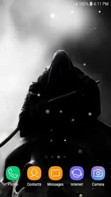 Grim Reaper Live Wallpaper android App screenshot 0