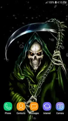 Grim Reaper Live Wallpaper android App screenshot 5